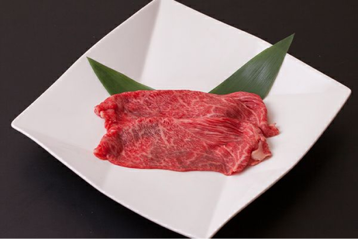 松阪牛赤身ももすき焼 100g～