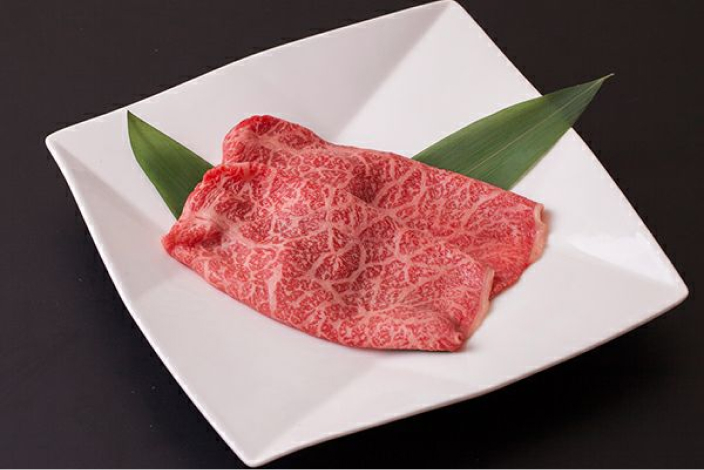 松阪牛霜降りももすき焼 100g～