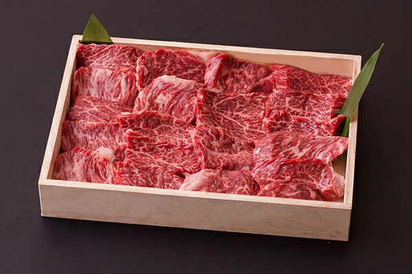 焼肉用松阪牛ギフトの調理イメージ(長太屋公式)